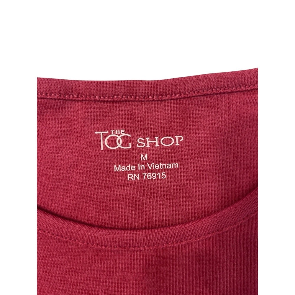 NWT The Tog Shop Light Berry Pink Women's Top Shirt Size Medium - Picture 5 of 6